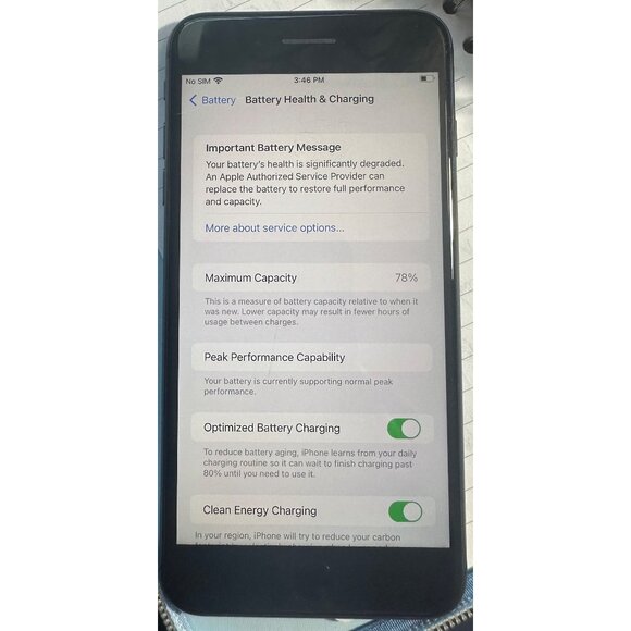 Apple iPhone 8 Plus 64GB Gray Unlocked Pre-Owned - Picture 8 of 10